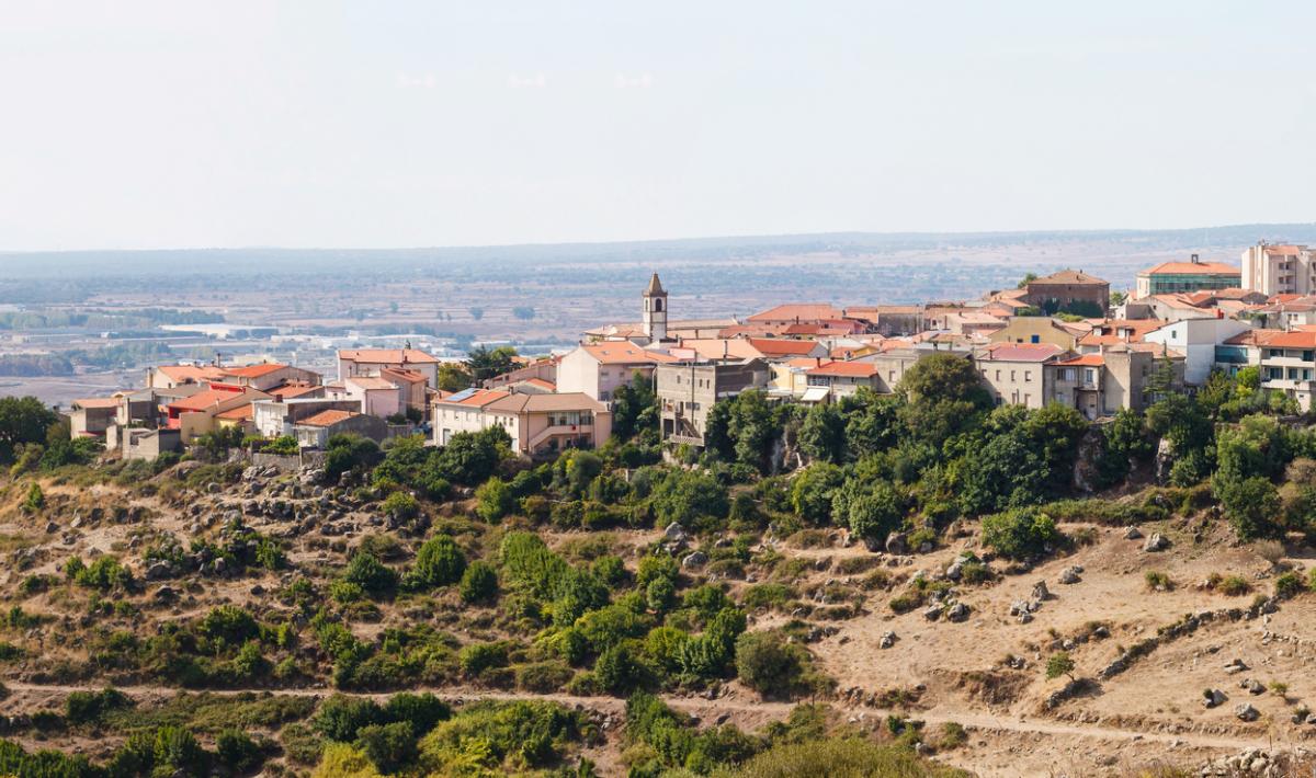 Veduta di Macomer