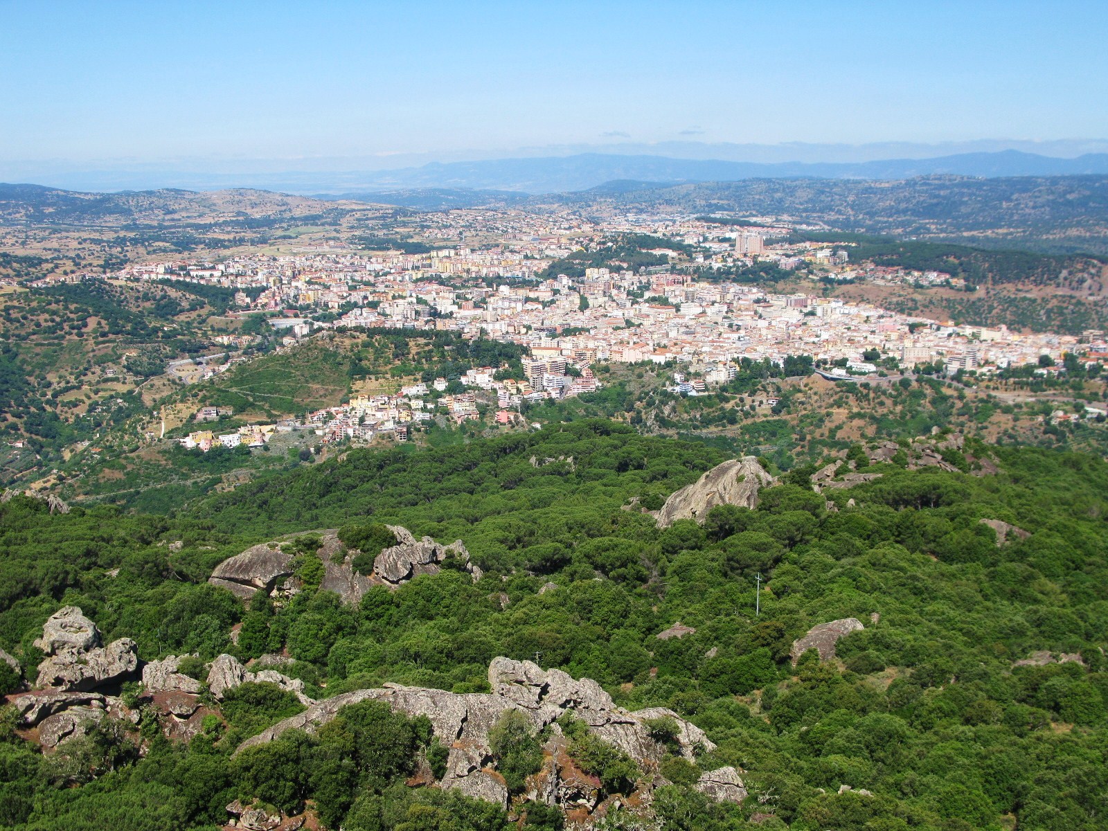 Veduta di Nuoro