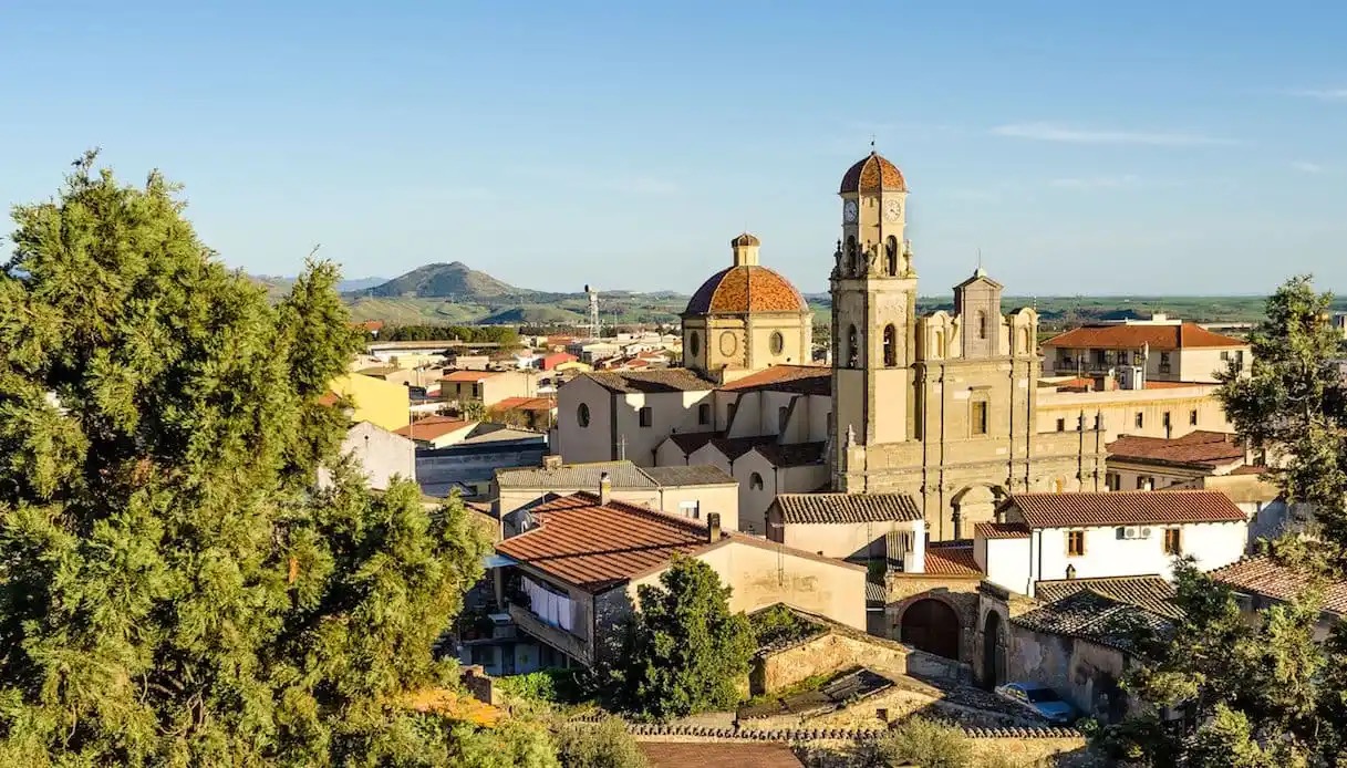 Veduta di Sanluri