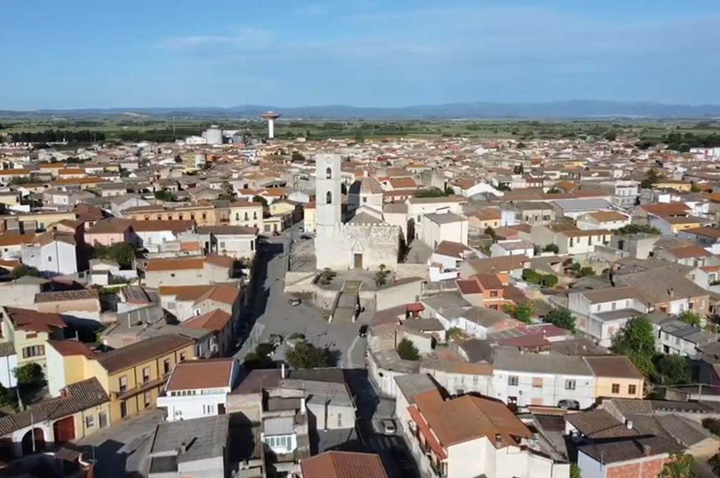 Veduta di Serramanna