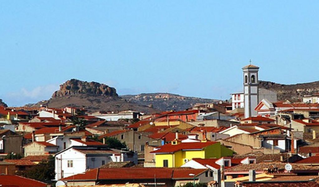 Veduta di Serrenti