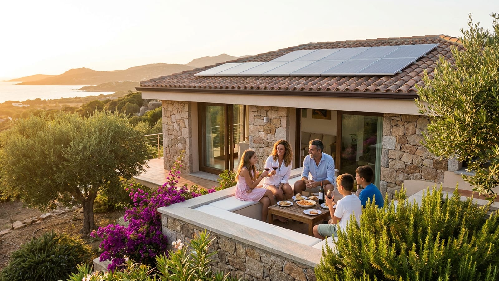 Installazione fotovoltaica residenziale in Sardegna