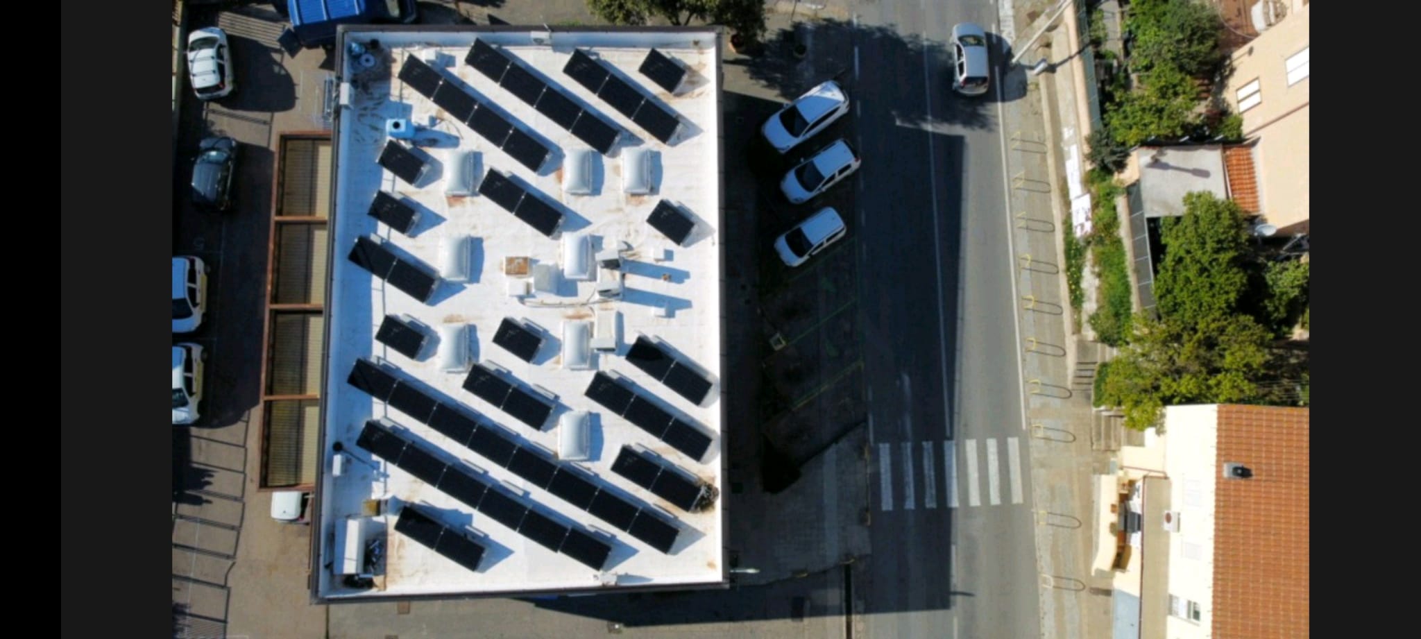 Impianto fotovoltaico Poste Italiane a Arzachena