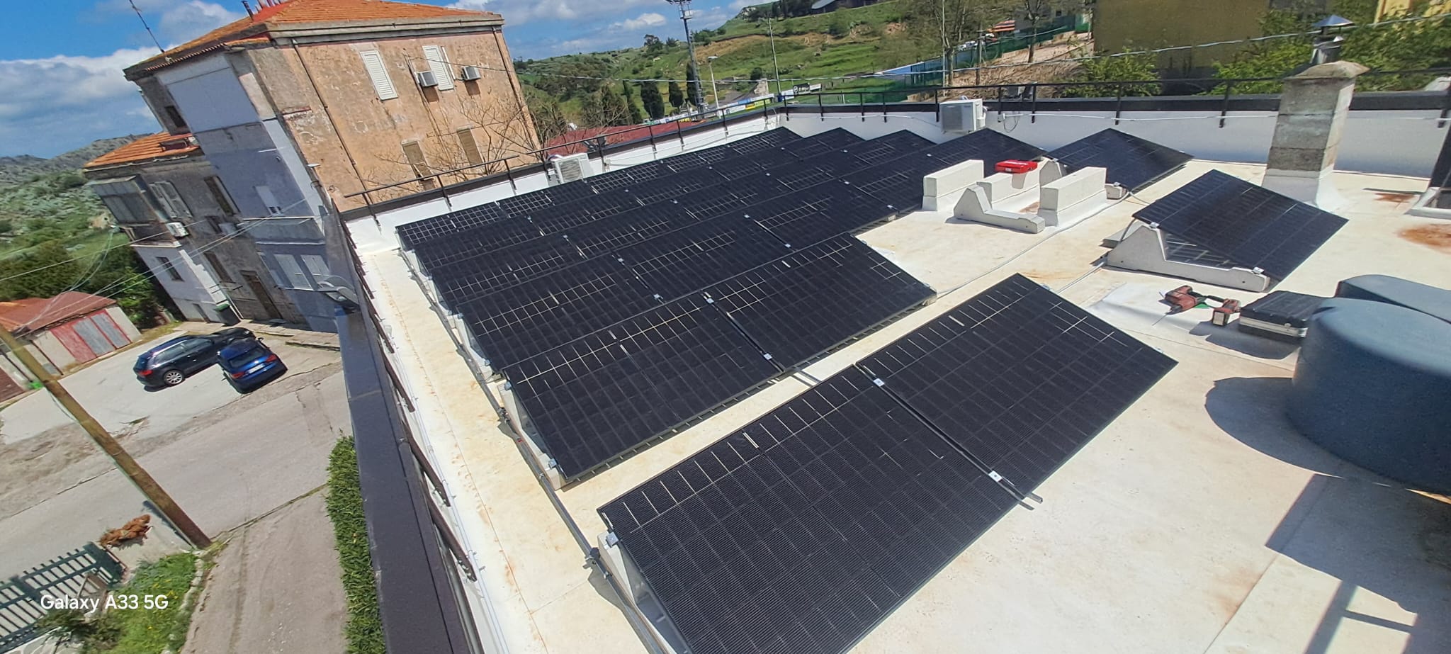 Impianto fotovoltaico Poste Italiane a Bonorva