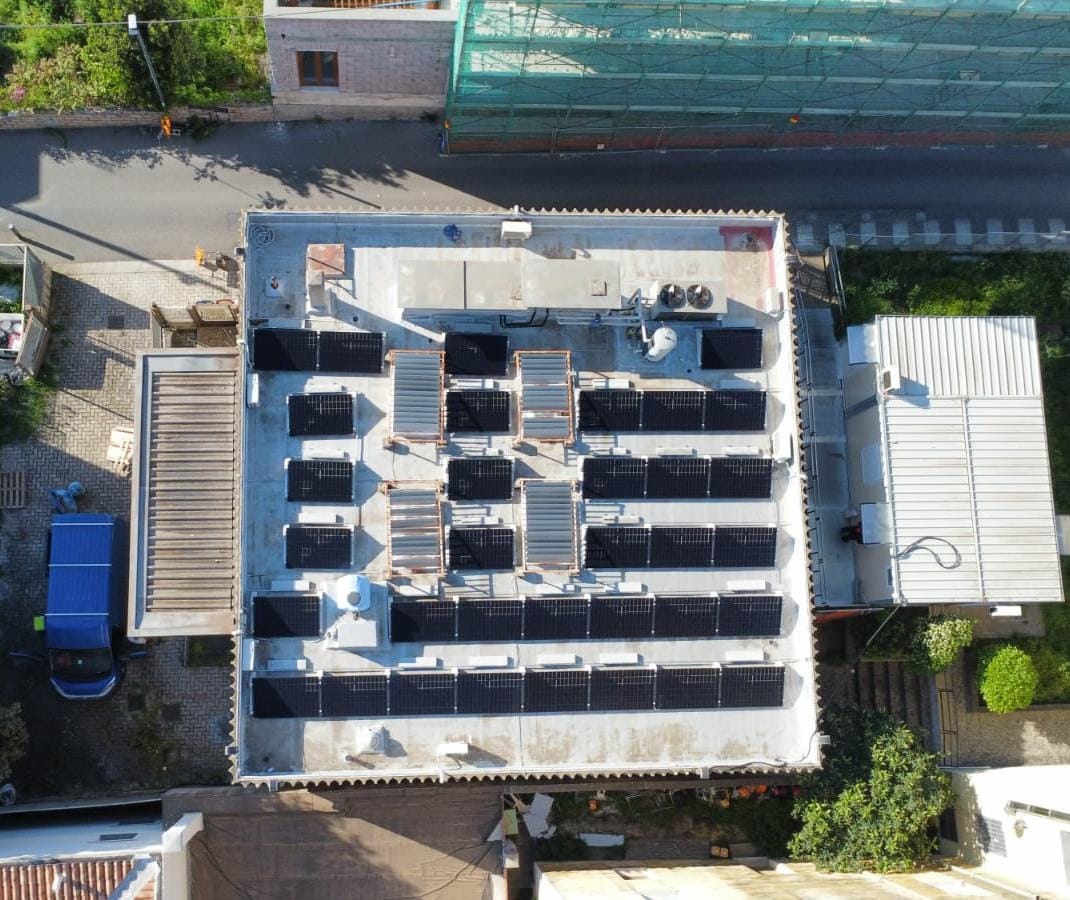 Impianto fotovoltaico Poste Italiane a Dorgali