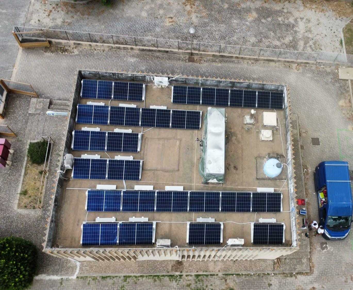 Impianto fotovoltaico Poste Italiane a Nuraminis