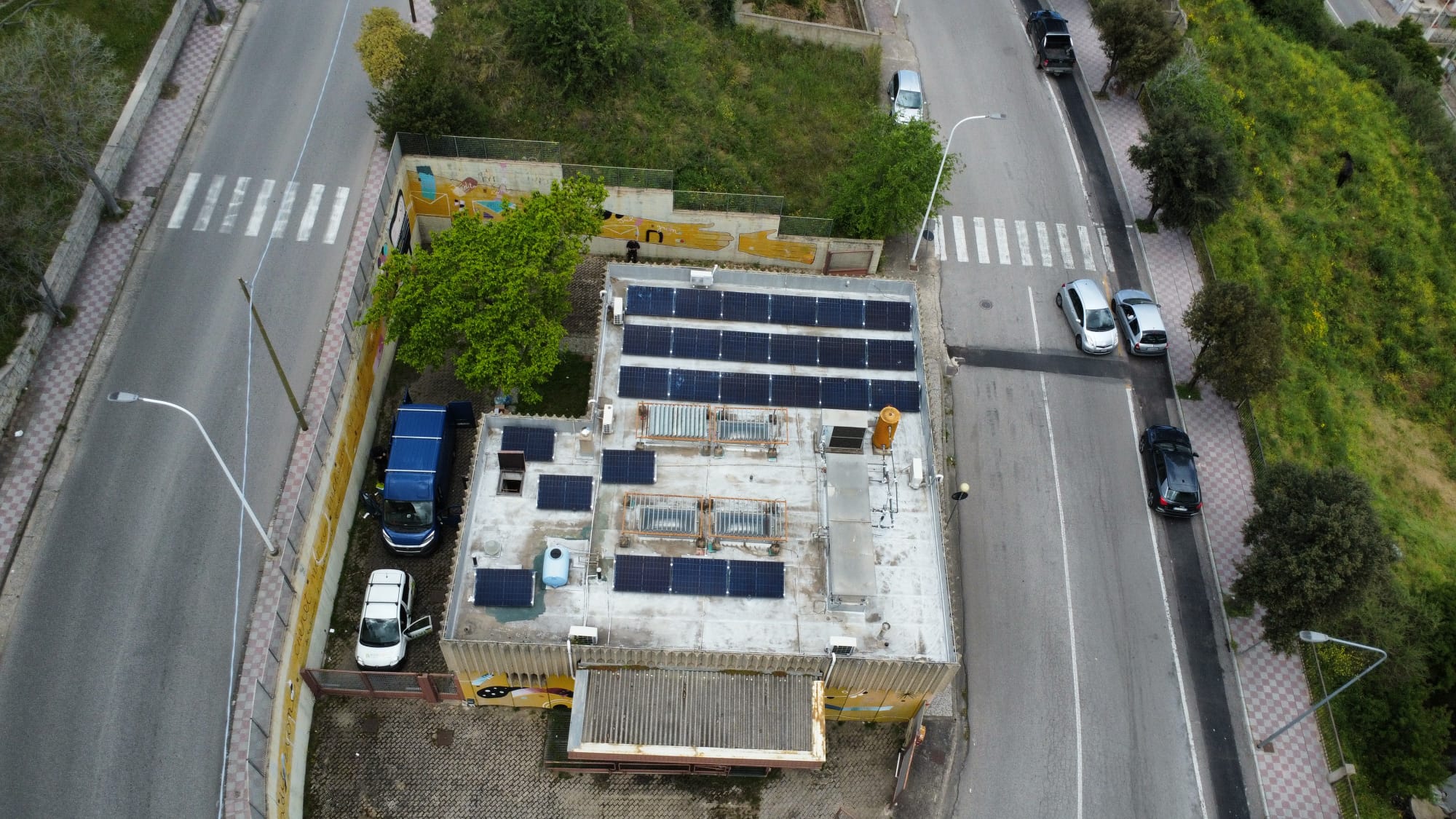 Impianto fotovoltaico Poste Italiane a Orgosolo