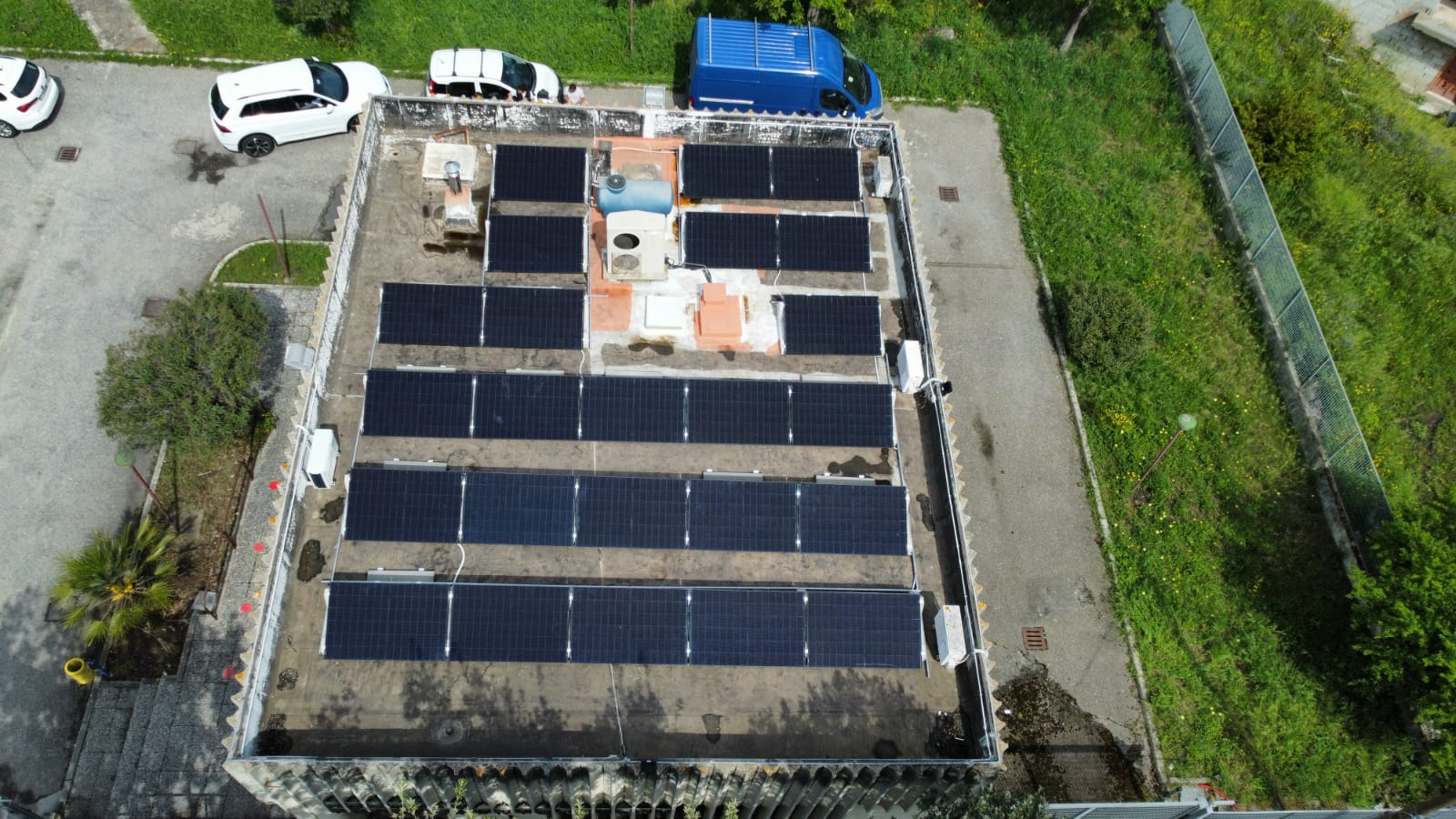 Impianto fotovoltaico Poste Italiane a Ottana