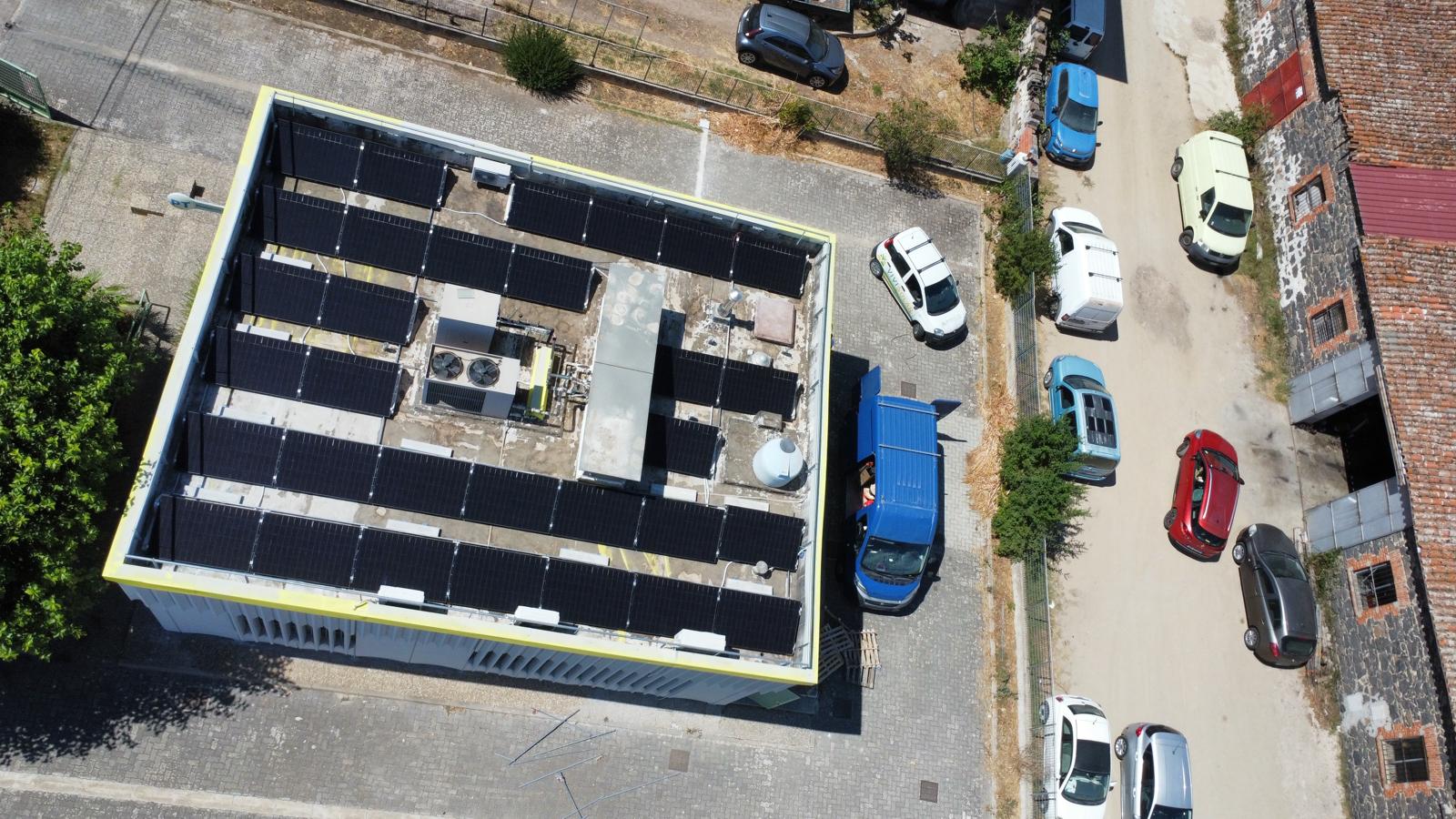 Impianto fotovoltaico Poste Italiane a Paulilatino