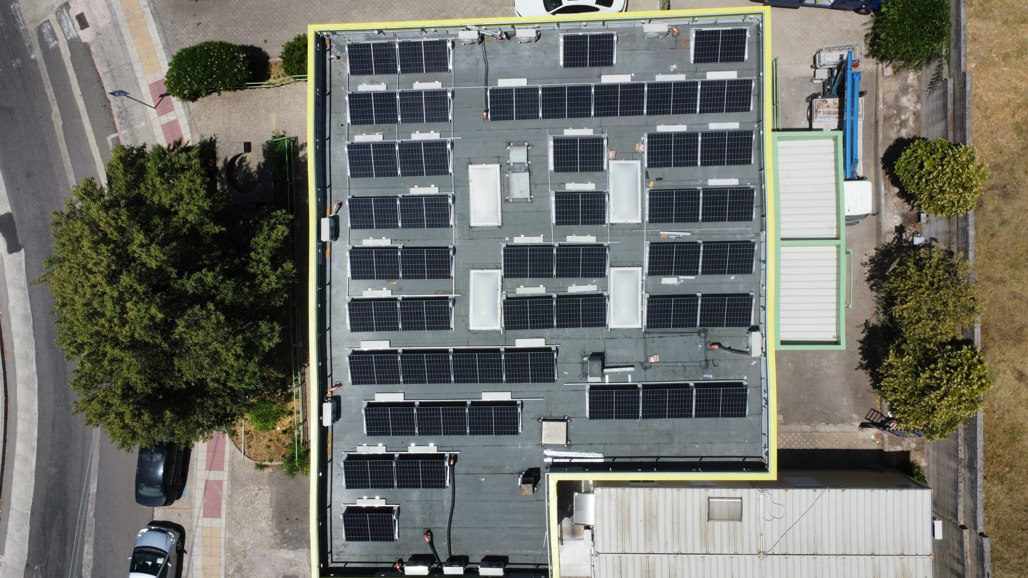 Impianto fotovoltaico Poste Italiane a Senorbì