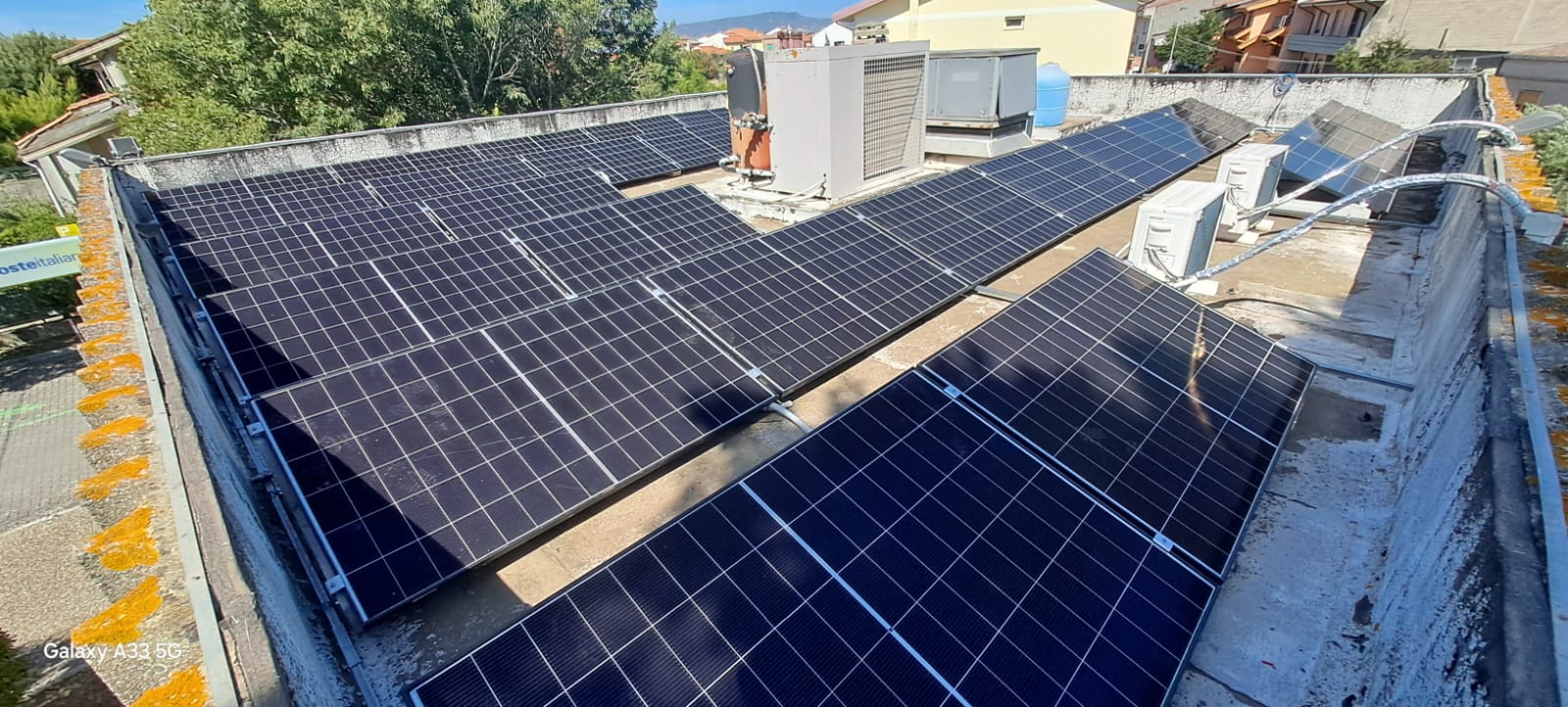 Impianto fotovoltaico Poste Italiane a Simaxis