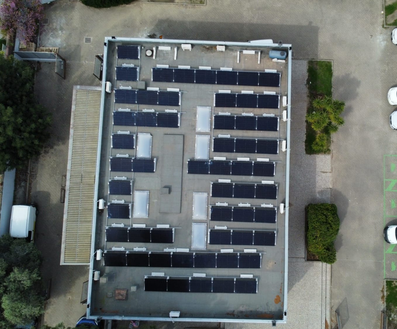 Impianto fotovoltaico Poste Italiane a Siniscola