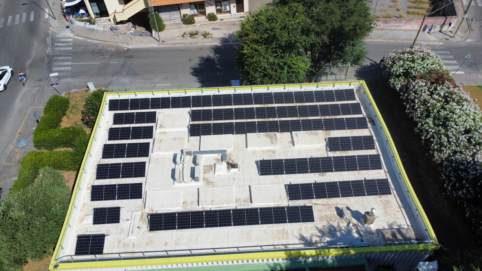 Impianto fotovoltaico Poste Italiane a Terralba