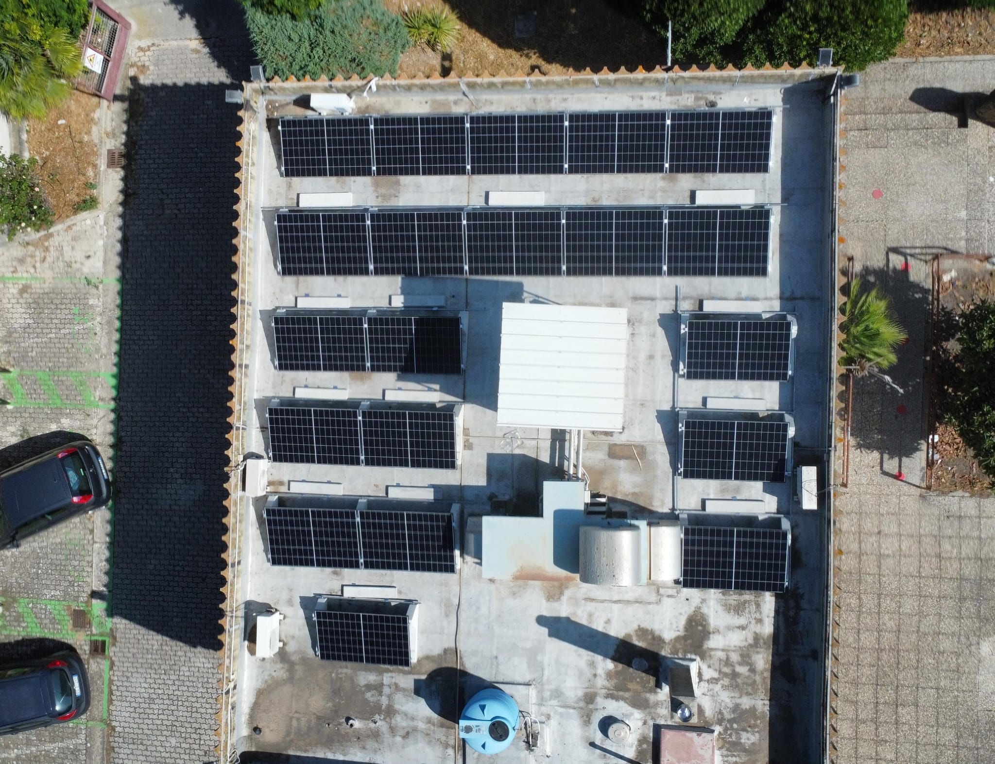 Impianto fotovoltaico Poste Italiane a Villamar