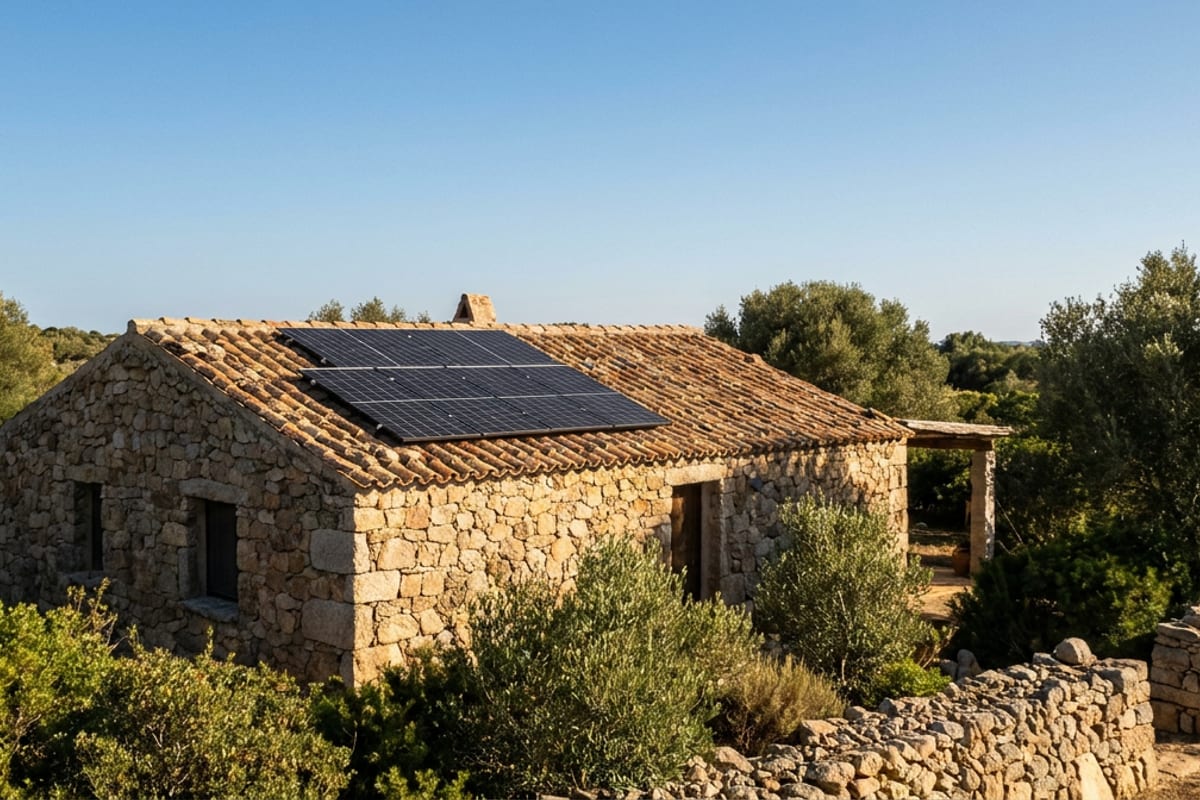 Impianto fotovoltaico da 3 kW in Sardegna